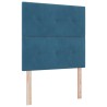 Tête de lit Bleu foncé 90 cm Velours 632264632264
