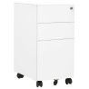 Classeur mobile Blanc 30x45x59 cm Acier 632273632273