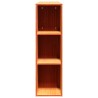 Tête de lit avec rangement cire marron 150cm bois massif de pin 632284632284