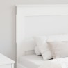 Tête de lit avec tête de lit Blanc 75 cm Bois d'ingénierie 632296632296