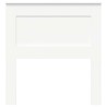 Tête de lit avec tête de lit Blanc 75 cm Bois d'ingénierie 632296632296