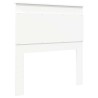 Tête de lit avec tête de lit Blanc 75 cm Bois d'ingénierie 632296632296