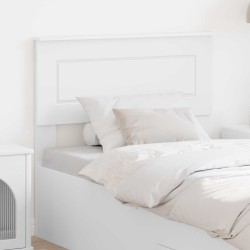 Tête de lit Blanc Bois d'ingénierie 632298632298