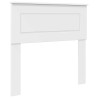 Tête de lit Blanc Bois d'ingénierie 632298632298