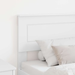 Tête de lit Blanc Bois d'ingénierie 632298632298