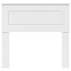 Tête de lit Blanc Bois d'ingénierie 632298632298
