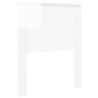 Tête de lit Blanc Brillant 80 cm Bois d'ingénierie 632304632304