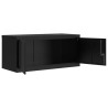 Classeur noir 90x40x130 cm acier 632305632305