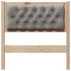 Tête de lit Autre Marron et taupe 80 cm Bois massif en pin 632310632310