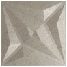 Panneaux muraux 12 pcs Béton Étoile 50 x 50 cm Mousse XPS 632328632328