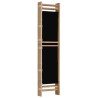 Cloison de séparation pliante 3 panneaux 120 cm Bambou et Toile 632338632338