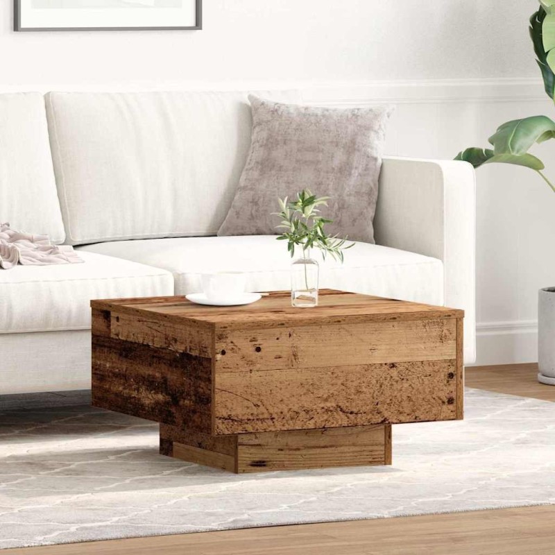 Table basse Bois Ancien 55 x 55 x 31 cm 632345632345