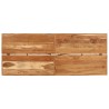 Table de bar 180x70x107 cm bois massif d'acacia et fer 632355632355