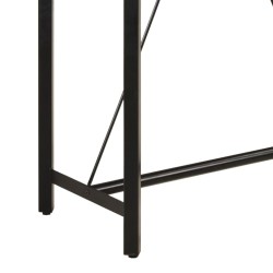 Table de bar 150x70x107 cm bois massif de manguier et fer 632357632357