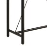 Table de bar 150x70x107 cm bois massif de manguier et fer 632357632357