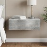 Table d'appoint murale Gris béton 59 x 34,5 x 17 cm 632359632359