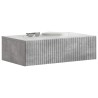 Table d'appoint murale Gris béton 59 x 34,5 x 17 cm 632359632359
