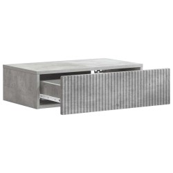 Table d'appoint murale Gris béton 59 x 34,5 x 17 cm 632359632359