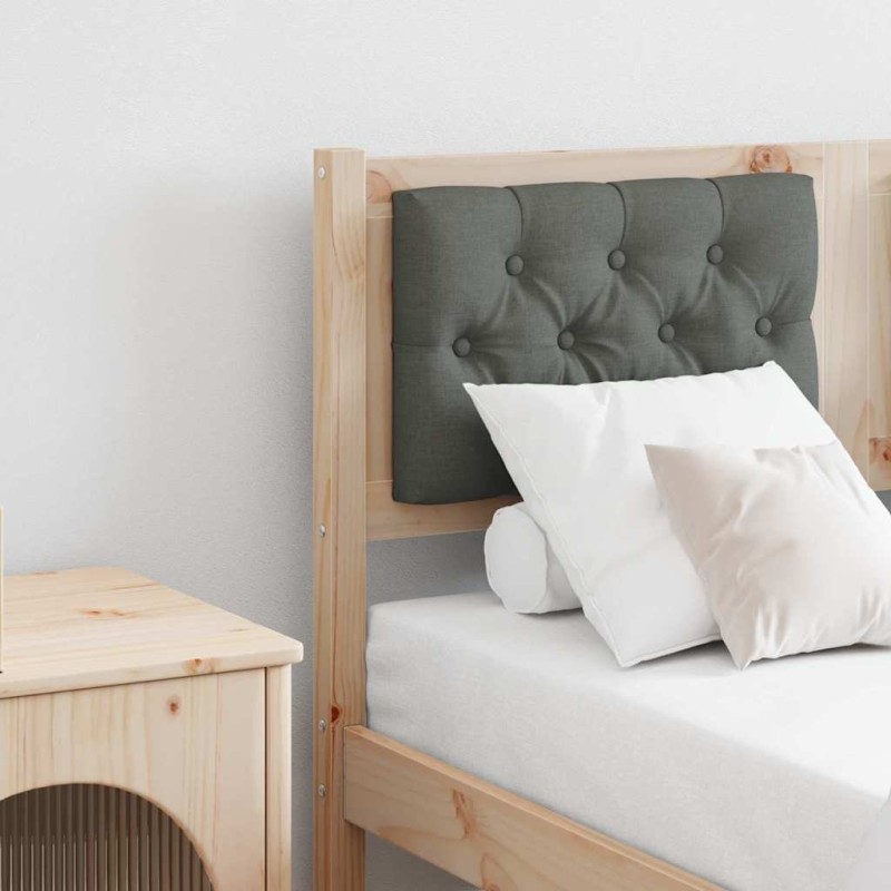 Tête de lit marron et gris foncé 135 cm Bois massif en pin 632361632361