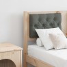 Tête de lit marron et gris foncé 135 cm Bois massif en pin 632361632361