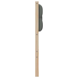 Tête de lit marron et gris foncé 135 cm Bois massif en pin 632361632361