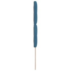 Tête de lit LED avec bandes LED Bleu 90 cm Velours 632369632369