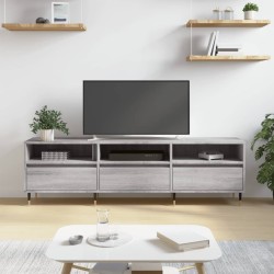 Meuble TV sonoma gris 150x30x44,5 cm bois d'ingénierie 632371632371