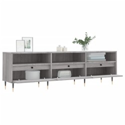Meuble TV sonoma gris 150x30x44,5 cm bois d'ingénierie 632371632371