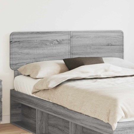 Tête de lit Gris Sonoma Bois d'ingénierie 632372632372