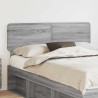 Tête de lit Gris Sonoma Bois d'ingénierie 632372632372