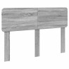 Tête de lit Gris Sonoma Bois d'ingénierie 632372632372