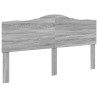 Tête de lit Gris Sonoma Bois d'ingénierie 632373632373