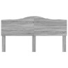 Tête de lit Gris Sonoma Bois d'ingénierie 632373632373