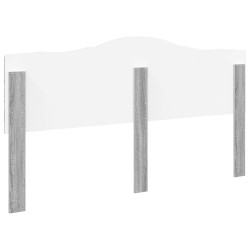 Tête de lit Gris Sonoma Bois d'ingénierie 632373632373
