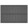 Tête de lit murale Gris 166x3x110 cm Bois massif de pin 632376632376