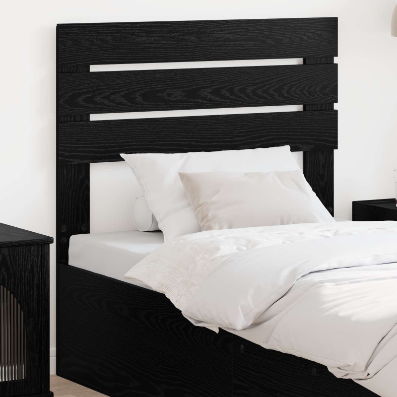 Tête de lit Chêne noir Bois d'ingénierie 632377632377