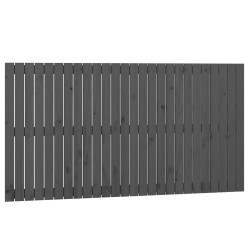 Tête de lit murale Gris 166x3x90 cm Bois massif de pin 632378632378