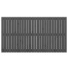 Tête de lit murale Gris 166x3x90 cm Bois massif de pin 632378632378