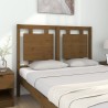 Tête de lit Marron miel 125,5x4x100 cm Bois massif de pin 632380632380