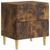 Table de chevet 2 pcs Chêne fumé 43 x 34,5 x 48 cm 632382632382