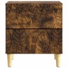 Table de chevet 2 pcs Chêne fumé 43 x 34,5 x 48 cm 632382632382