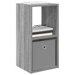 Table de chevet 2 pcs Gris Sonoma 30,5 x 27 x 59,5 cm 632385632385