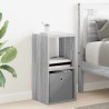 Table de chevet 2 pcs Gris Sonoma 30,5 x 27 x 59,5 cm 632385632385