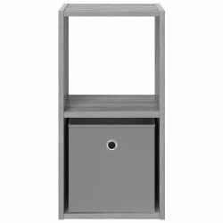 Table de chevet 2 pcs Gris Sonoma 30,5 x 27 x 59,5 cm 632385632385