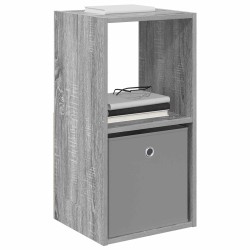 Table de chevet 2 pcs Gris Sonoma 35 x 32 x 68,5 cm 632386632386