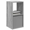 Table de chevet 2 pcs Gris Sonoma 35 x 32 x 68,5 cm 632386632386