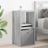 Table de chevet 2 pcs Gris Sonoma 35 x 32 x 68,5 cm 632386632386