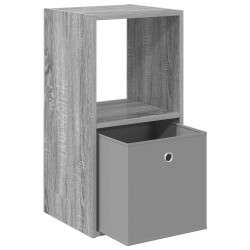 Table de chevet 2 pcs Gris Sonoma 35 x 32 x 68,5 cm 632386632386