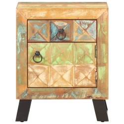 Table de chevet 40 x 30 x 50 cm Bois de récupération massif 632387632387