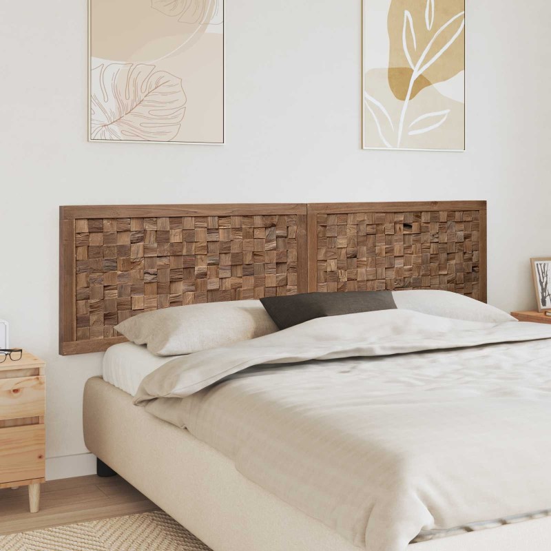 Tête de lit Naturel Bois de teck massif 632391632391